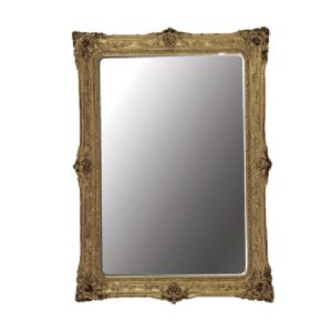 Huge Gold Baroque Framed Mirror